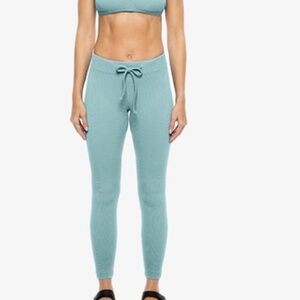 Koral Duke High Rise Groove Leggings in Aquamarine SZ XS